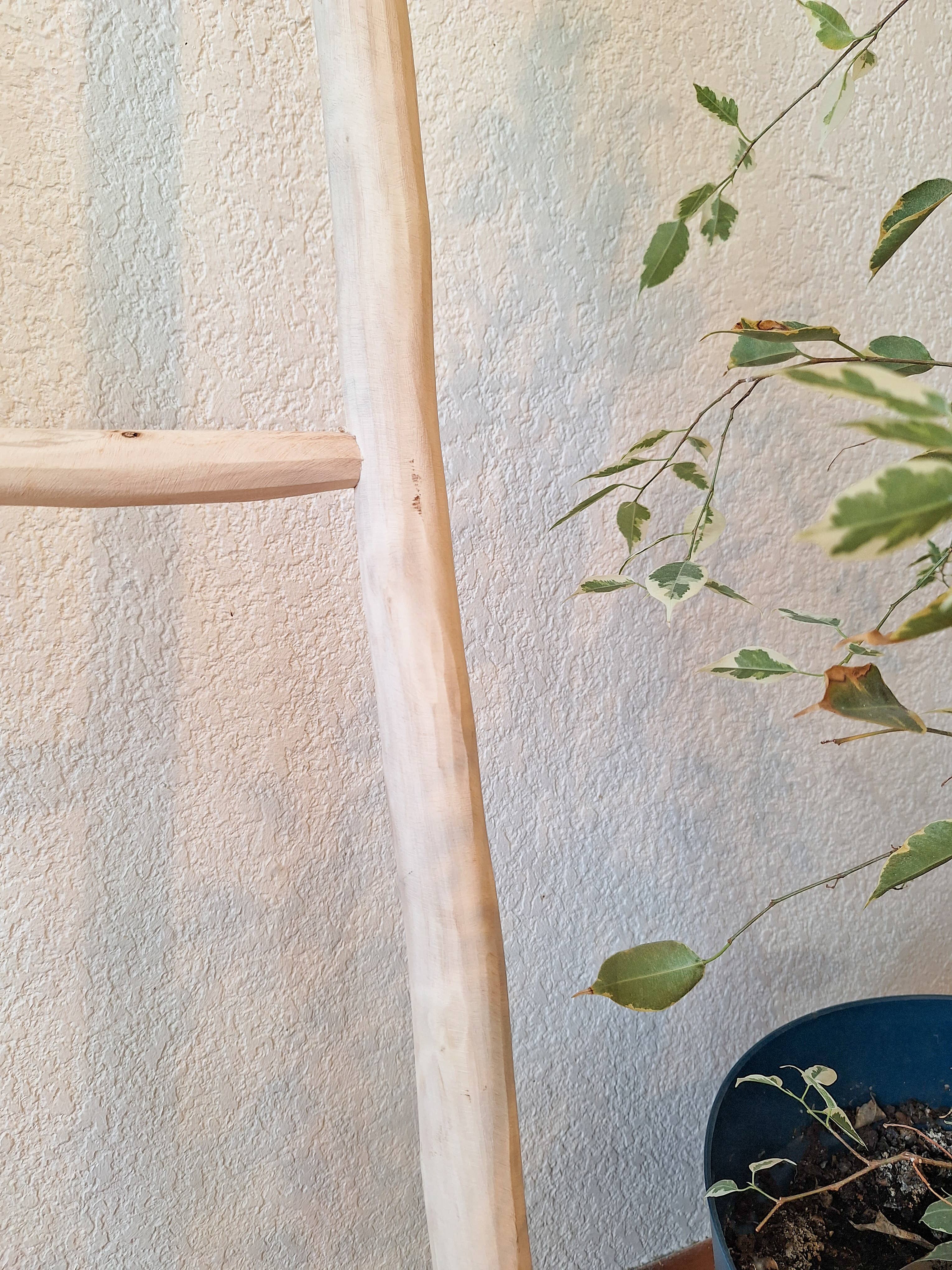 LeBazare - Wholesale Free Standing Shelf - Decorative wooden ladder5