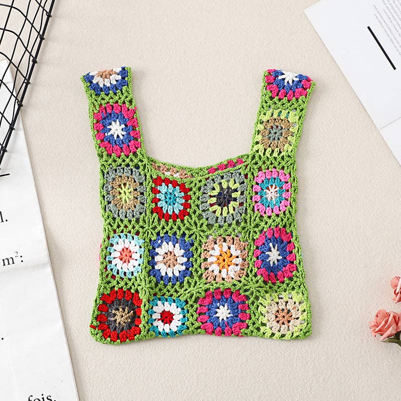 Funkyrel® Atzbranding Limited - Vente Tote bag – femme - Sac Vintage au Crochet - Sac à Main Exquis5