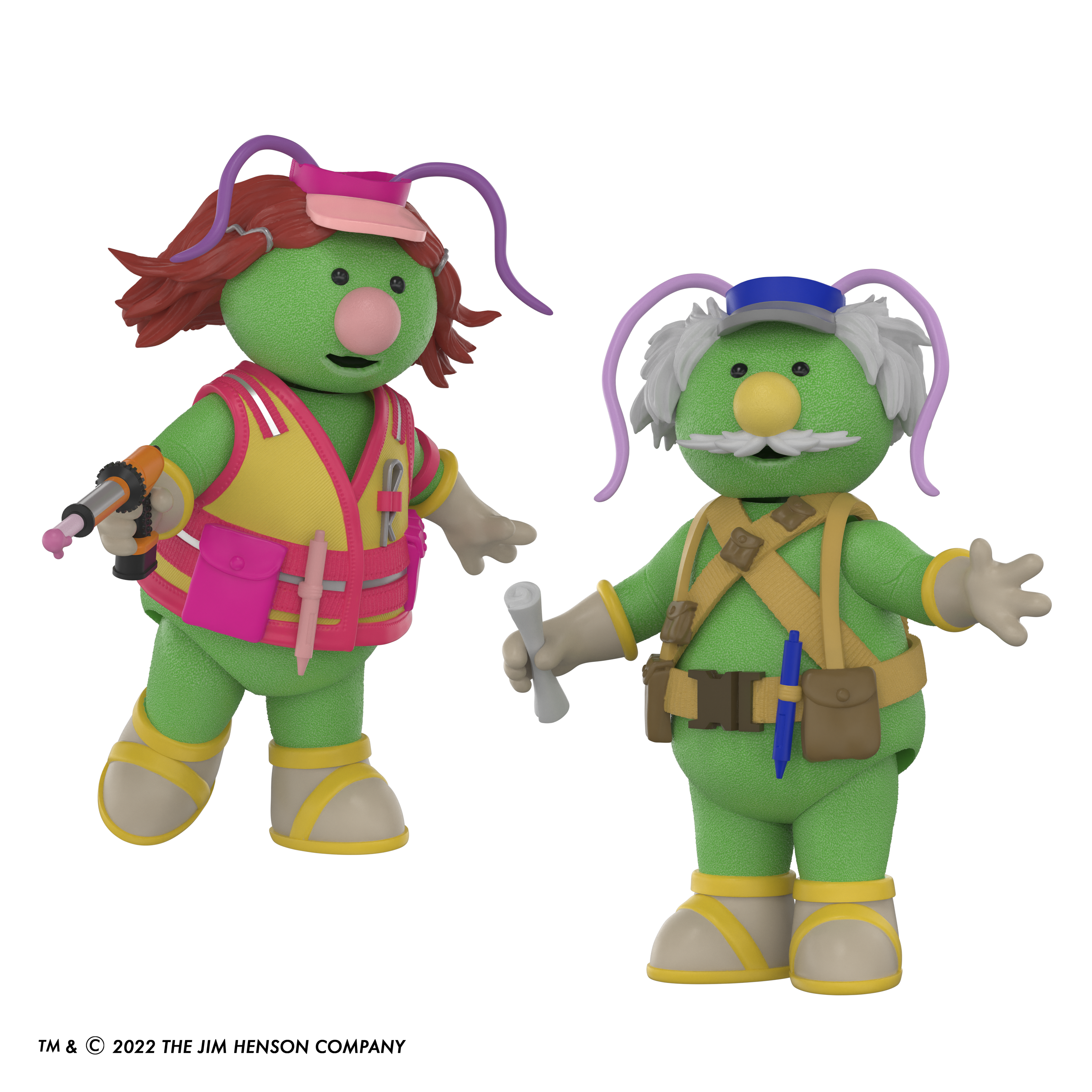 Boss Fight Studio Llc - Wholesale Figurine Toy - Kids - Fraggle Rock Action Figure: Doozer 2-pack10
