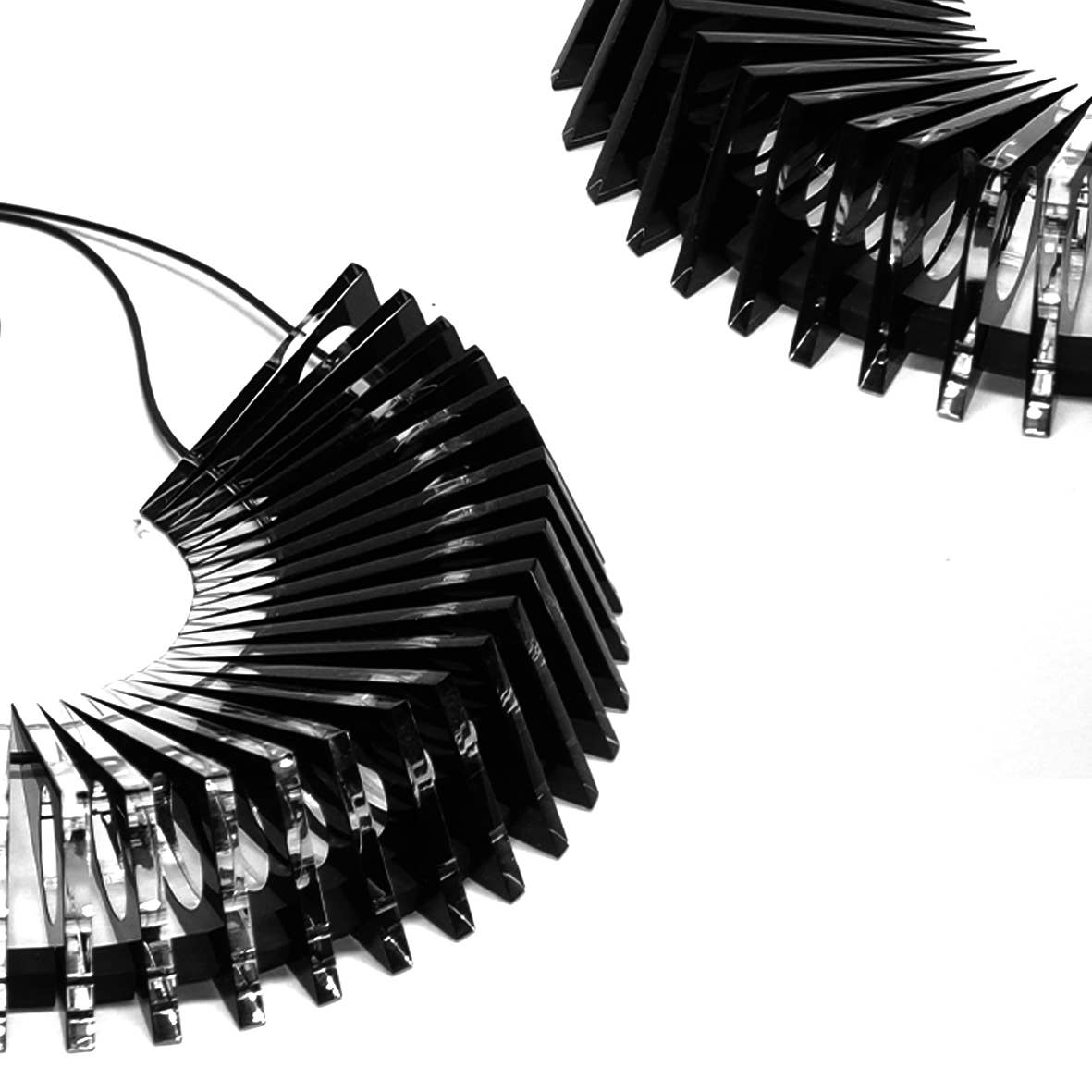 ALEX+SVET - Wholesale Bib Necklace - MARYLIN statement necklace BW selection2