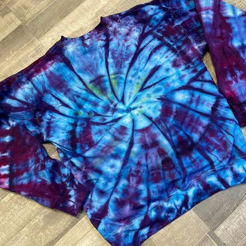Tie Dye Sweatshirt MTO for wholesale by Maria's Custom Designs