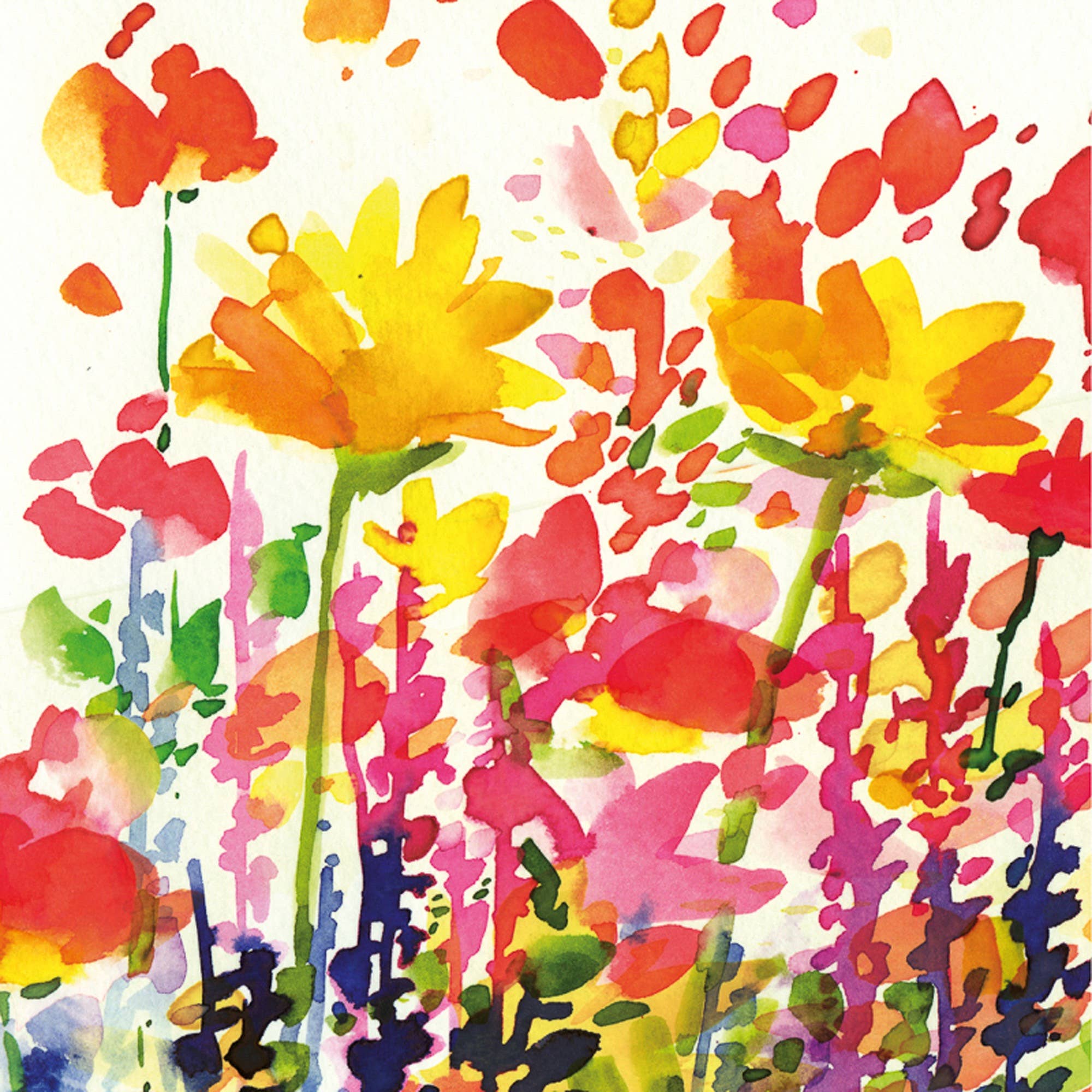 Diana Fegredo Studio - Wholesale Everyday Greeting Card - Petal Party Greetings Card1