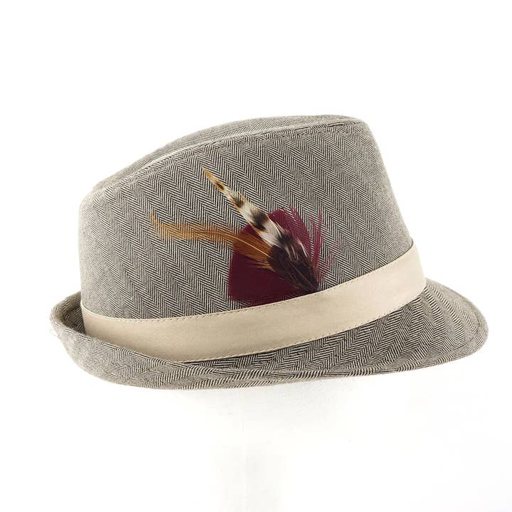 Zucker Feather Products - Wholesale Hat Accessory - Women's - Pheasant-Turkey-Hackle Feather Hat Trims - Natural Hackle
