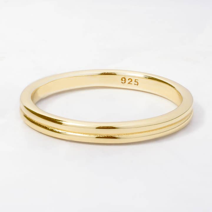 Double Band Ring for wholesale by Sami Jewels