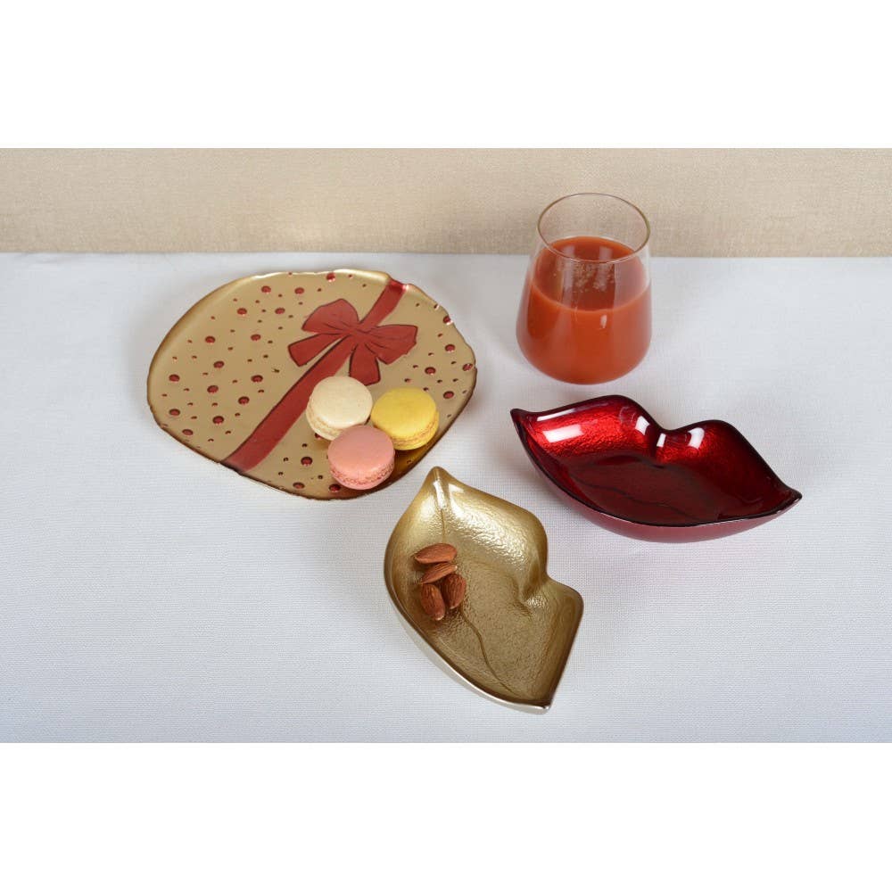 AULICA - Wholesale Decorative Plate/Dish/Bowl - Bright golden mouth cup 17.5x4x4cm1