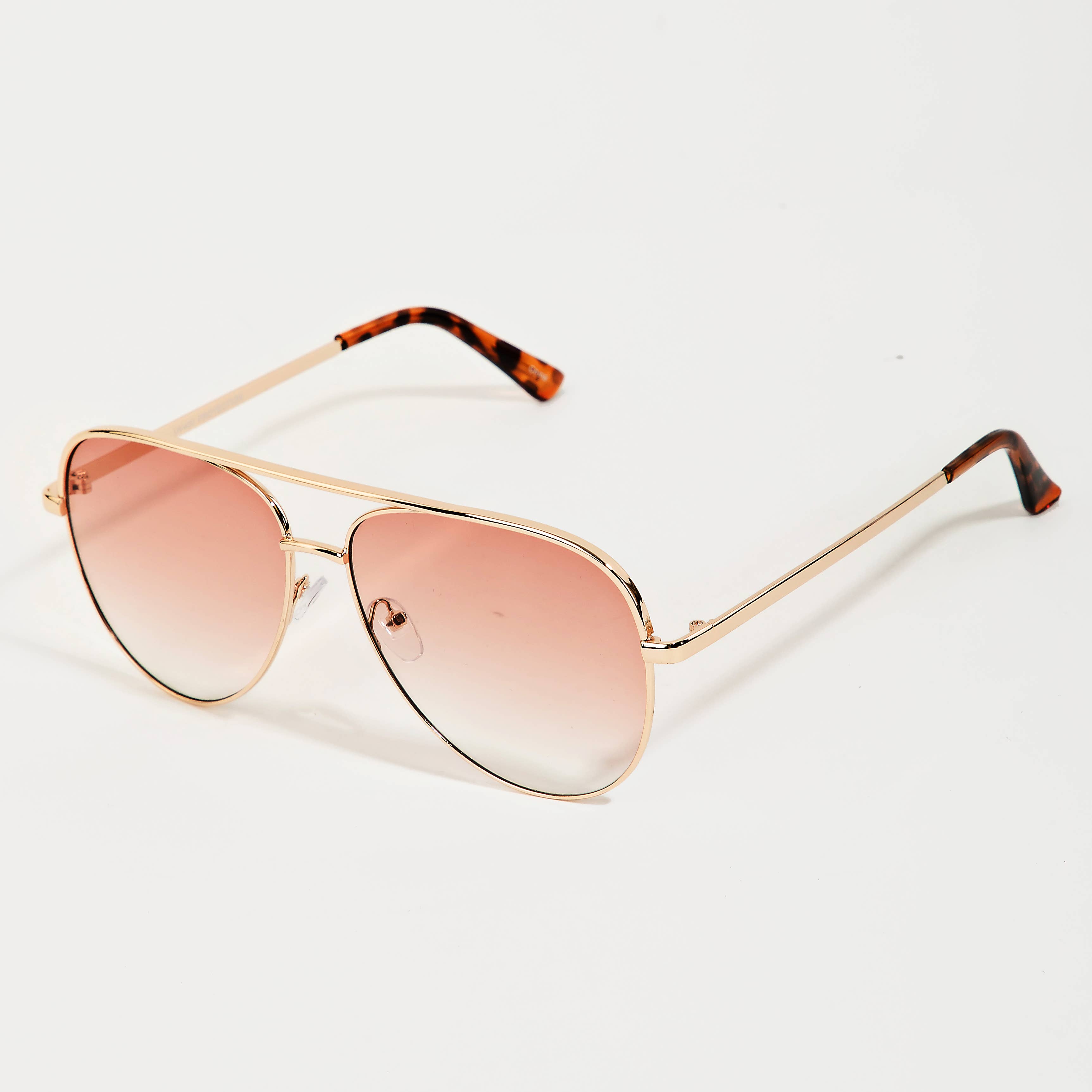 DIVERSE Metallram Double Bridge Solglasögon för wholesale på Faire2