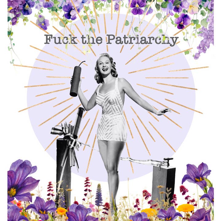 Flora Florae - Wholesale Poster - Fuck the Patriarchy poster0