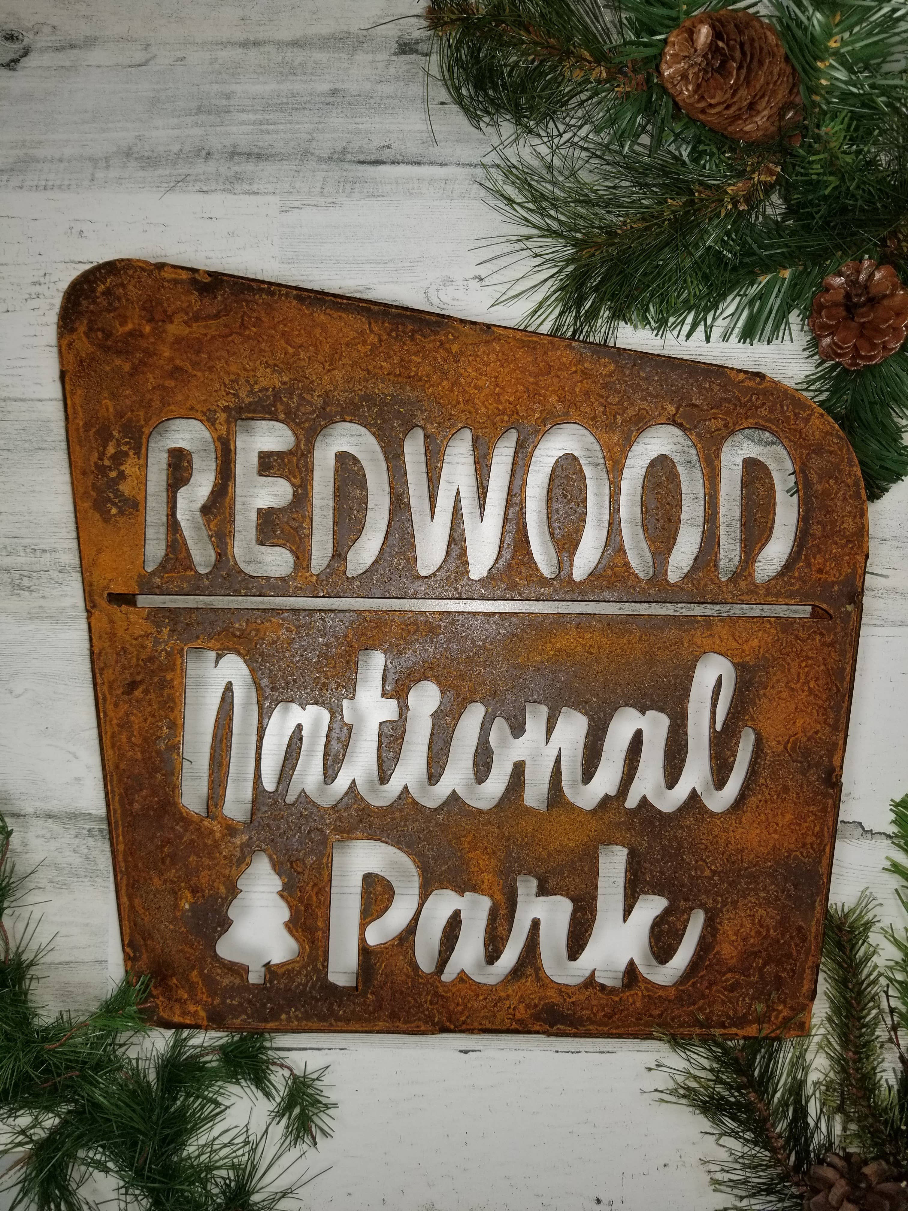 Out.West.Lifestyle. – wholesale Sign – NATIONAL PARK RUSTY METAL SIGN7