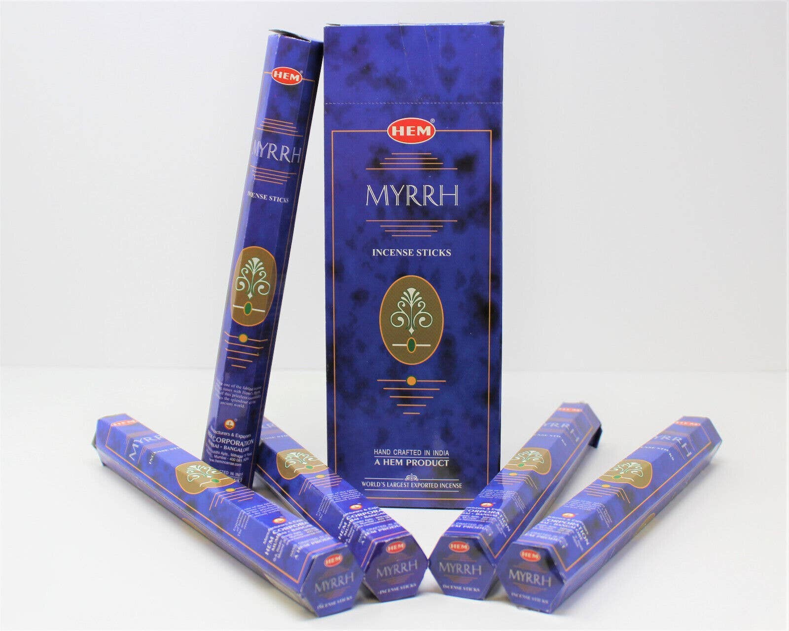 GREENROOTS USA LLC - Wholesale Incense - Hem Myrrh Incense 120 Sticks0
