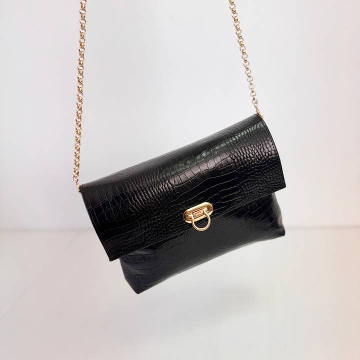 THE CODE - Wholesale Clutch Bag - Women's - Clutch About Greta in black2