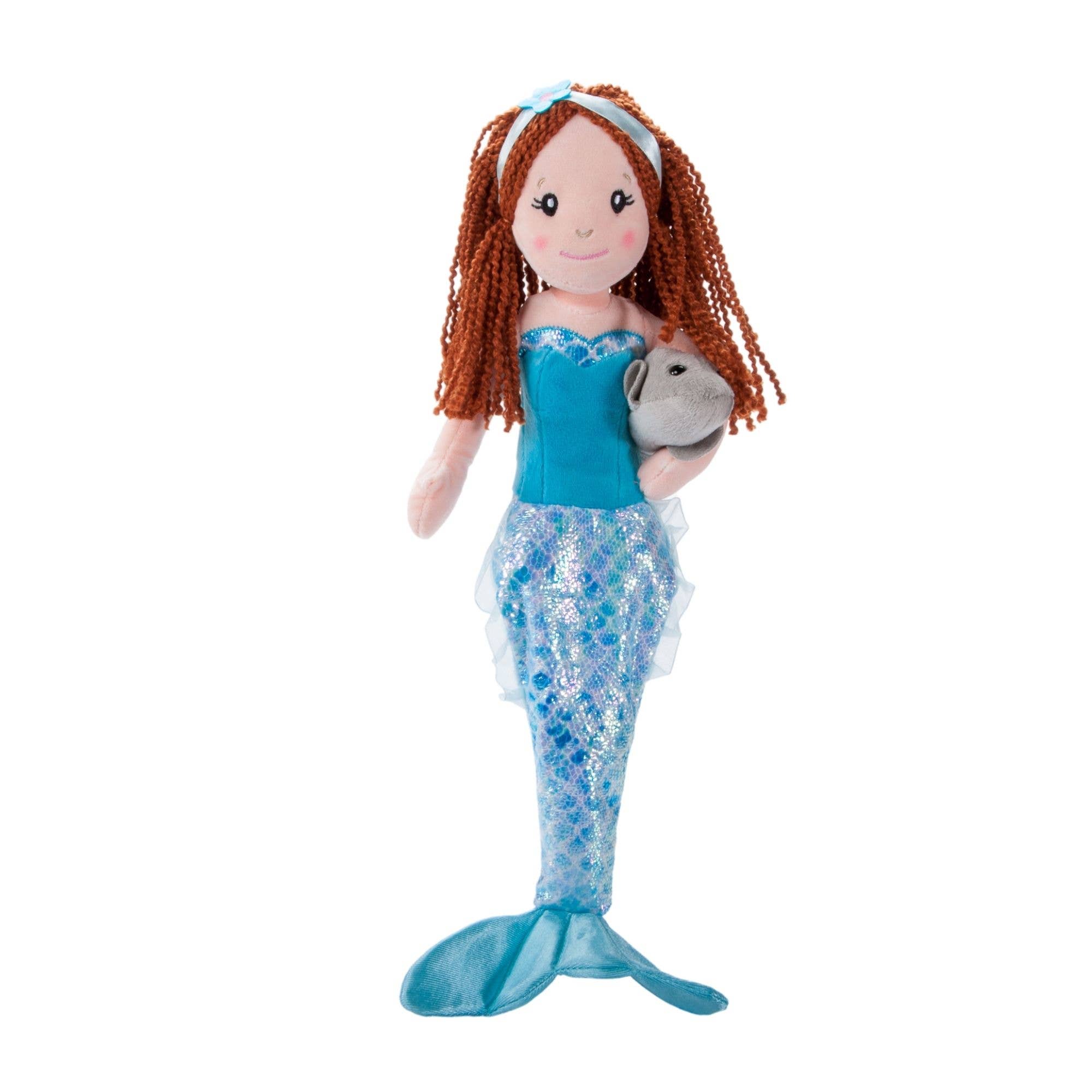 The Petting Zoo - Wholesale Doll - Kids - 17" (45cm) Mermaid Doll Assortment & Manatee4