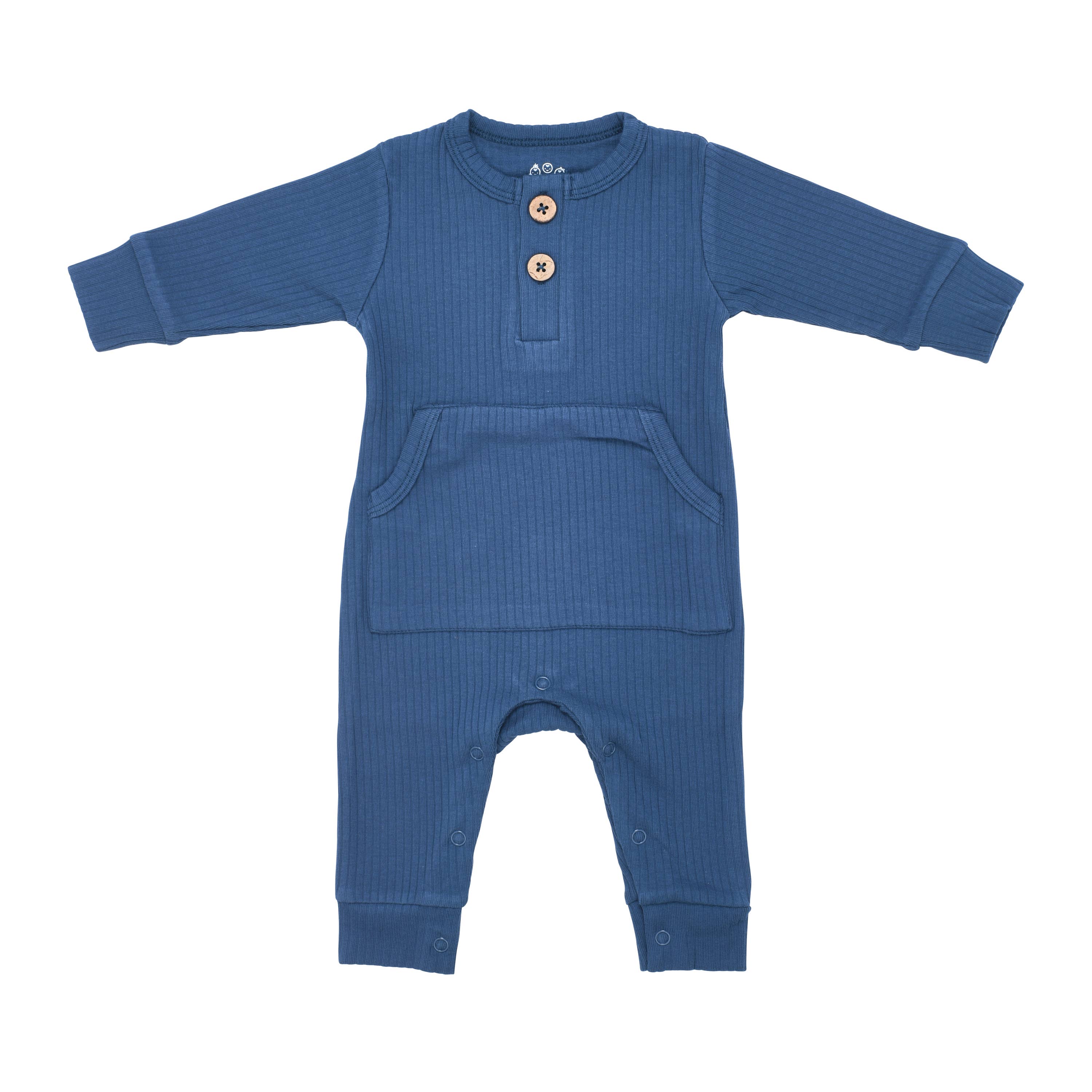 Three Little Tots - Wholesale Rompertje - Baby - Baby ribgebreide romper met zakken3