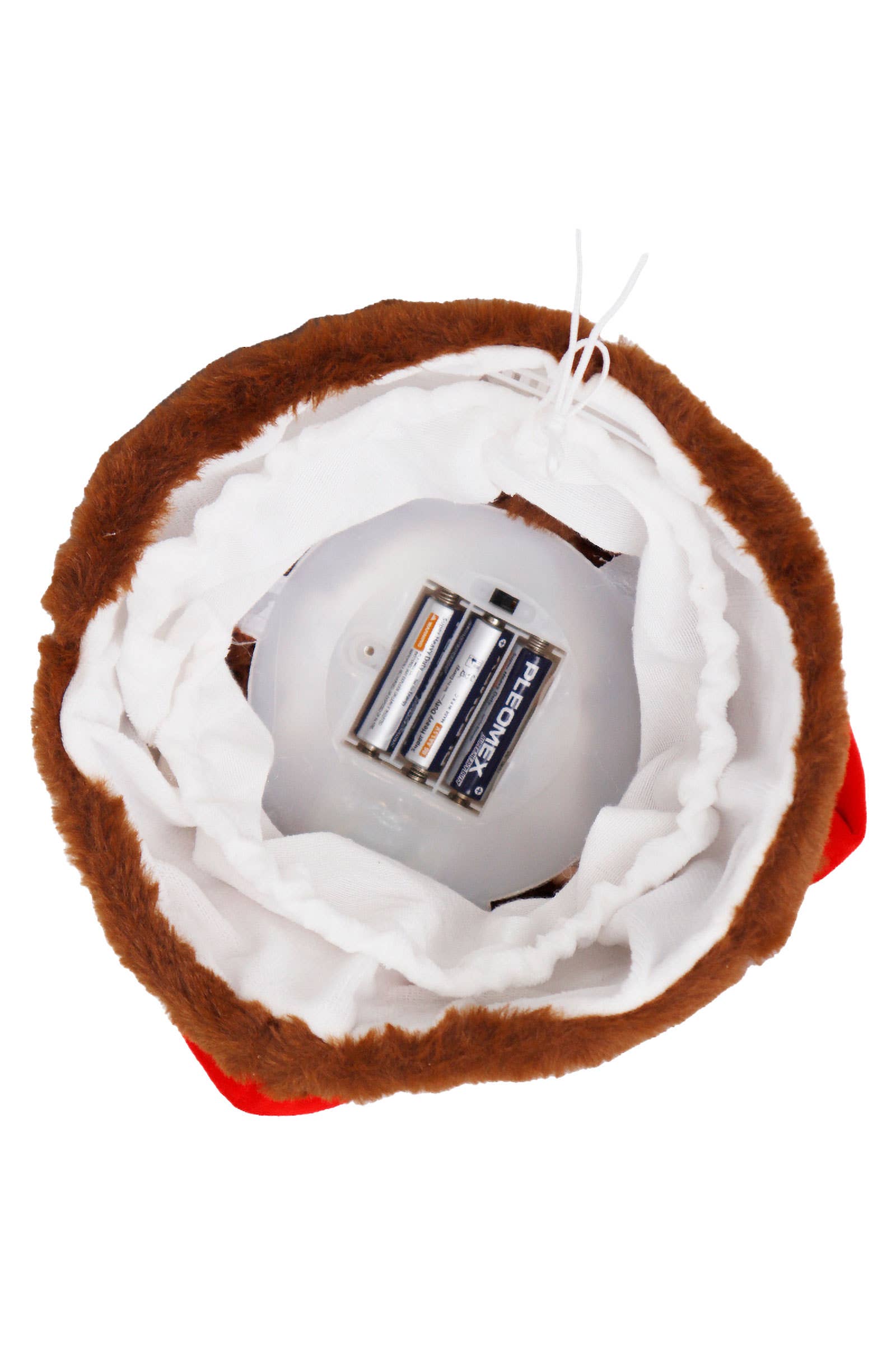 ASSORTED Christmas Music Dancing Led Fuzzy Cone Santa Hat for wholesale on Faire5