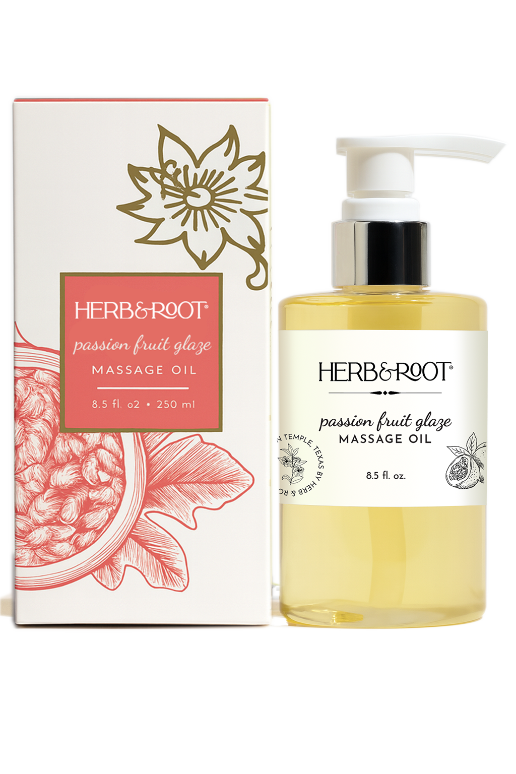 Herb & Root - Wholesale Bath/Body Oil - Passion Fruit Massage Oil1