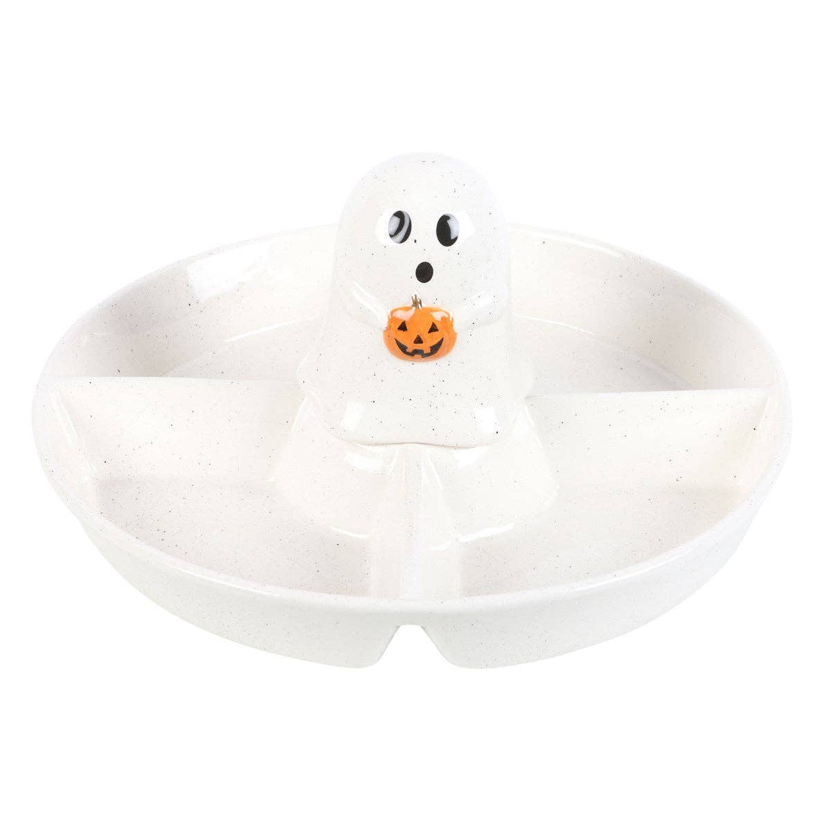 Something Different Wholesale – wholesale Serving bowl – Ghost Halloween Chip & Dip Snack Serving Dish1