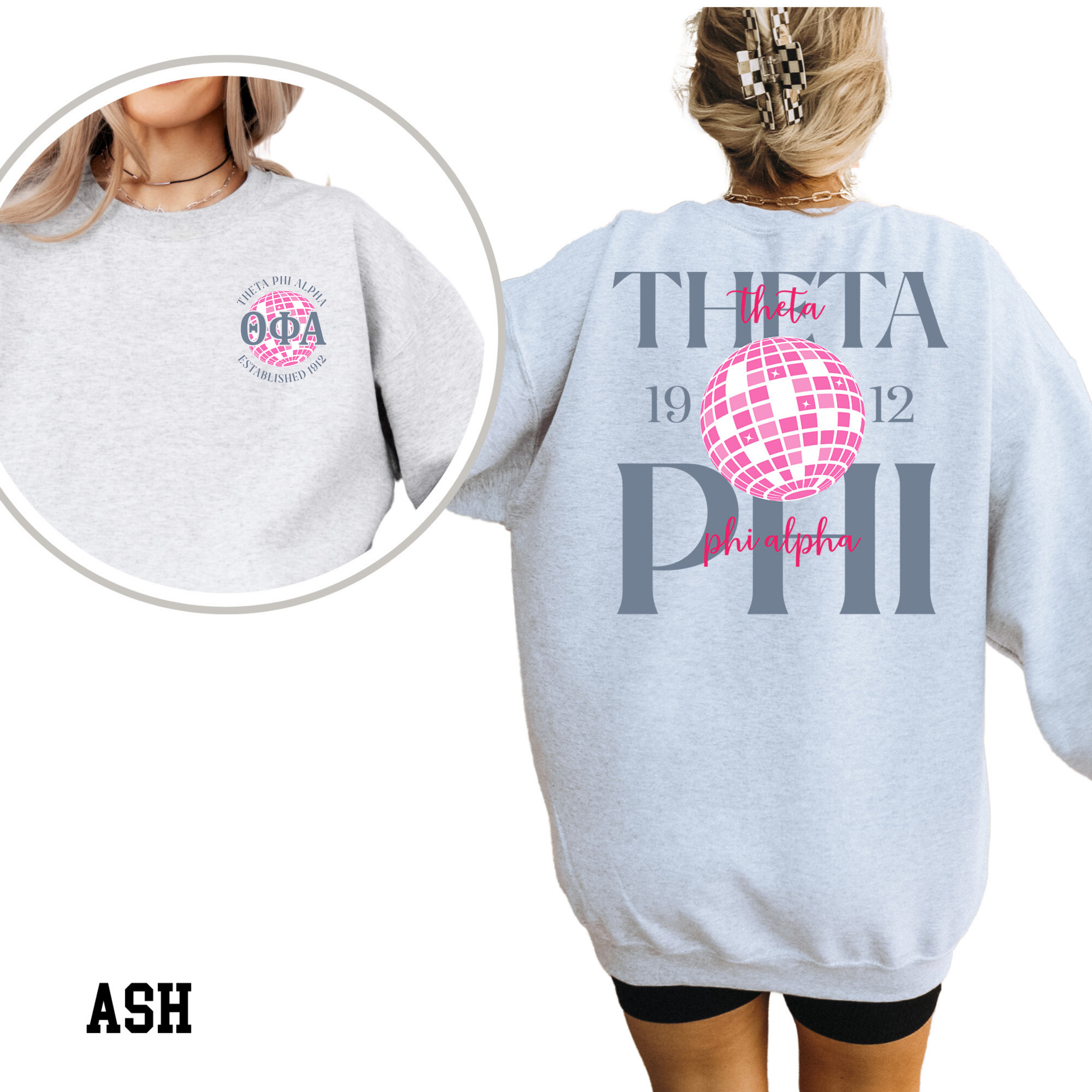 Kite and Crest - Wholesale Graphic Sweatshirt - Women's - Disco Sorority Sweatshirt23