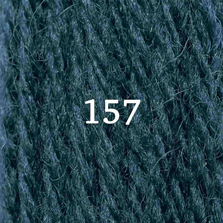 HM Nabavian - Wholesale Yarn - Appletons Wool Yarn - Mid Blue 151-1596
