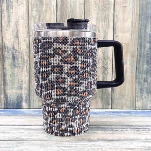 Harmony Stainless Steel Travel Mug with Ceramic Wall x Swarovski
