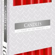 TCand-03 - Spitzkerze - Rot für den Großhandel von AWGifts Europe