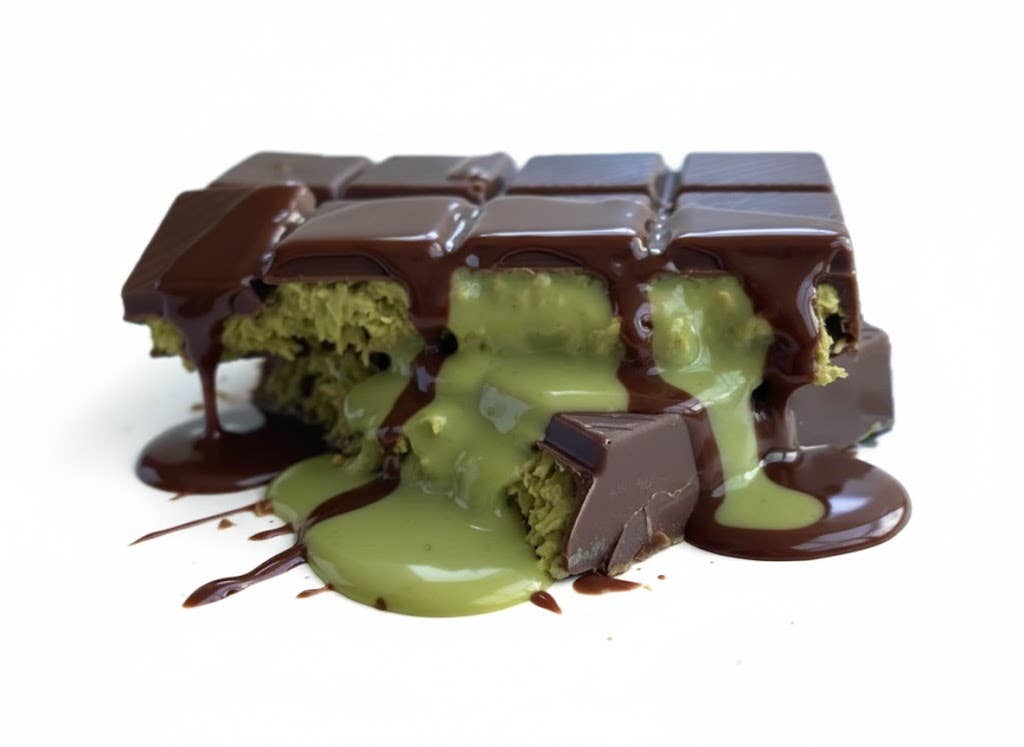 Aladdin - Wholesale Chocolate Bar - Dubai Chocolate Bar 71g Pistachio Praline Halal Turkish1