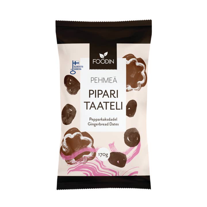 Foodin - Wholesale Fruit Snacks - Gingerbread date, organic 170 g0