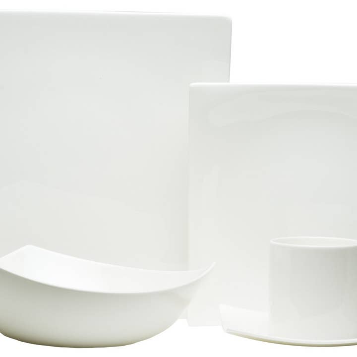 Conjunto de Louça Extreme White 20 Peças Serviço para 4 por atacado de Red Vanilla Home