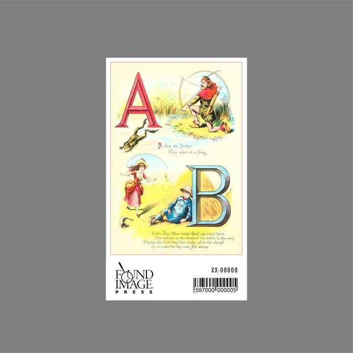 Found Image Press - Wholesale Sticker - Sticker KF-412 A and B poems1