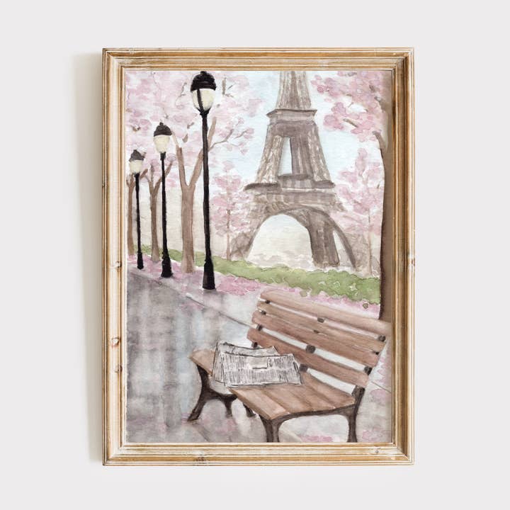 Paris Fine Art Print for wholesale by Sammy Jean Artist