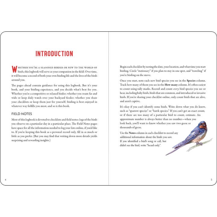 Peter Pauper Press - Wholesale Journal/Diary - The Birder's Logbook1