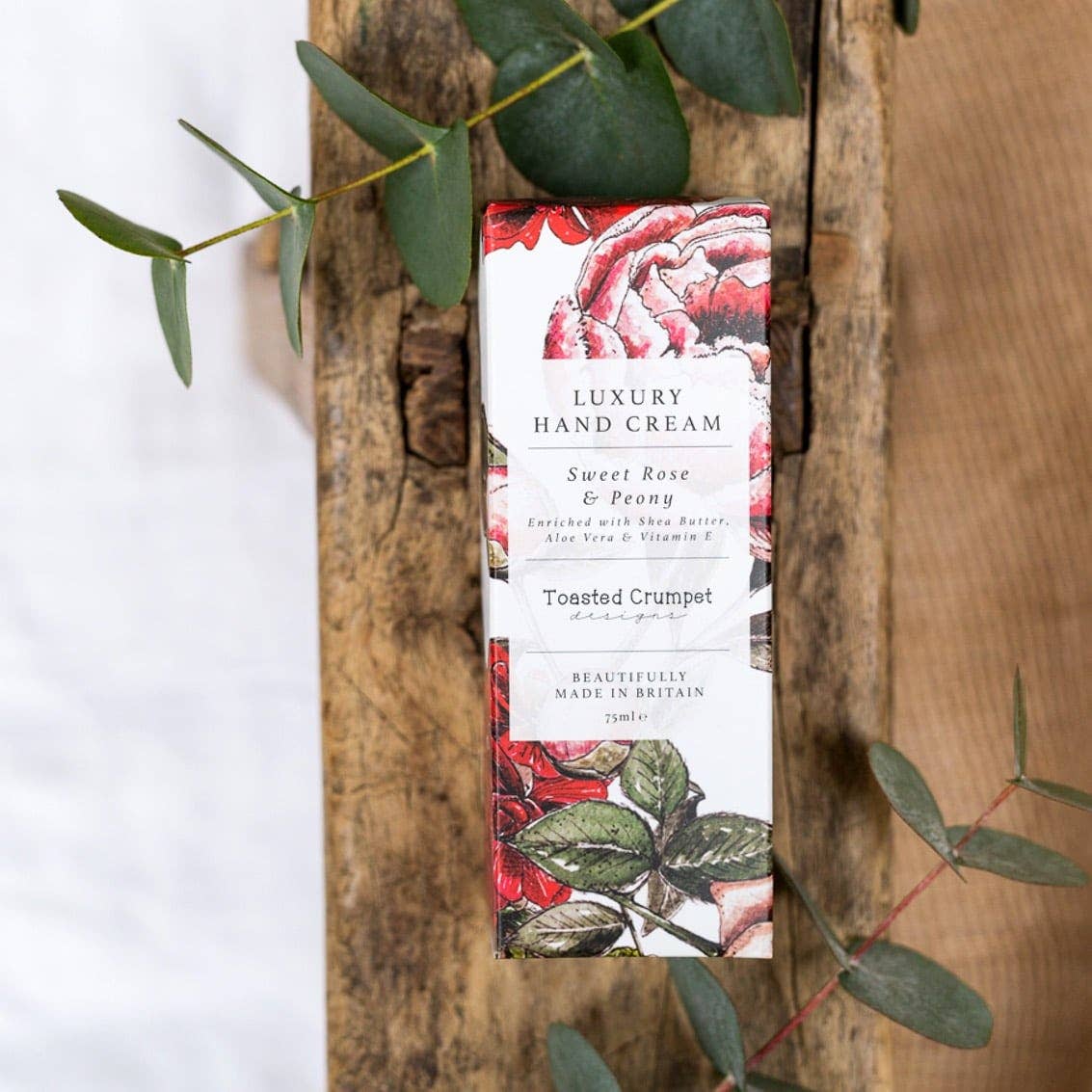 Toasted Crumpet - Wholesale Hand Cream/Lotion - Sweet Rose & Peony Luxury Hand Cream (Full Bloom Collection)1