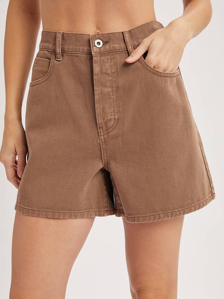 Wishlist Apparel - Wholesale Shorts - Women's - CLASSIC COTTON DENIM SHORTS / WL25-116364
