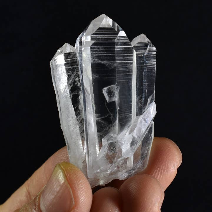 Lemurian Quartz Twin Cluster Wand from Colombia - 8 Optio #2 for wholesale by Calder Crystals
