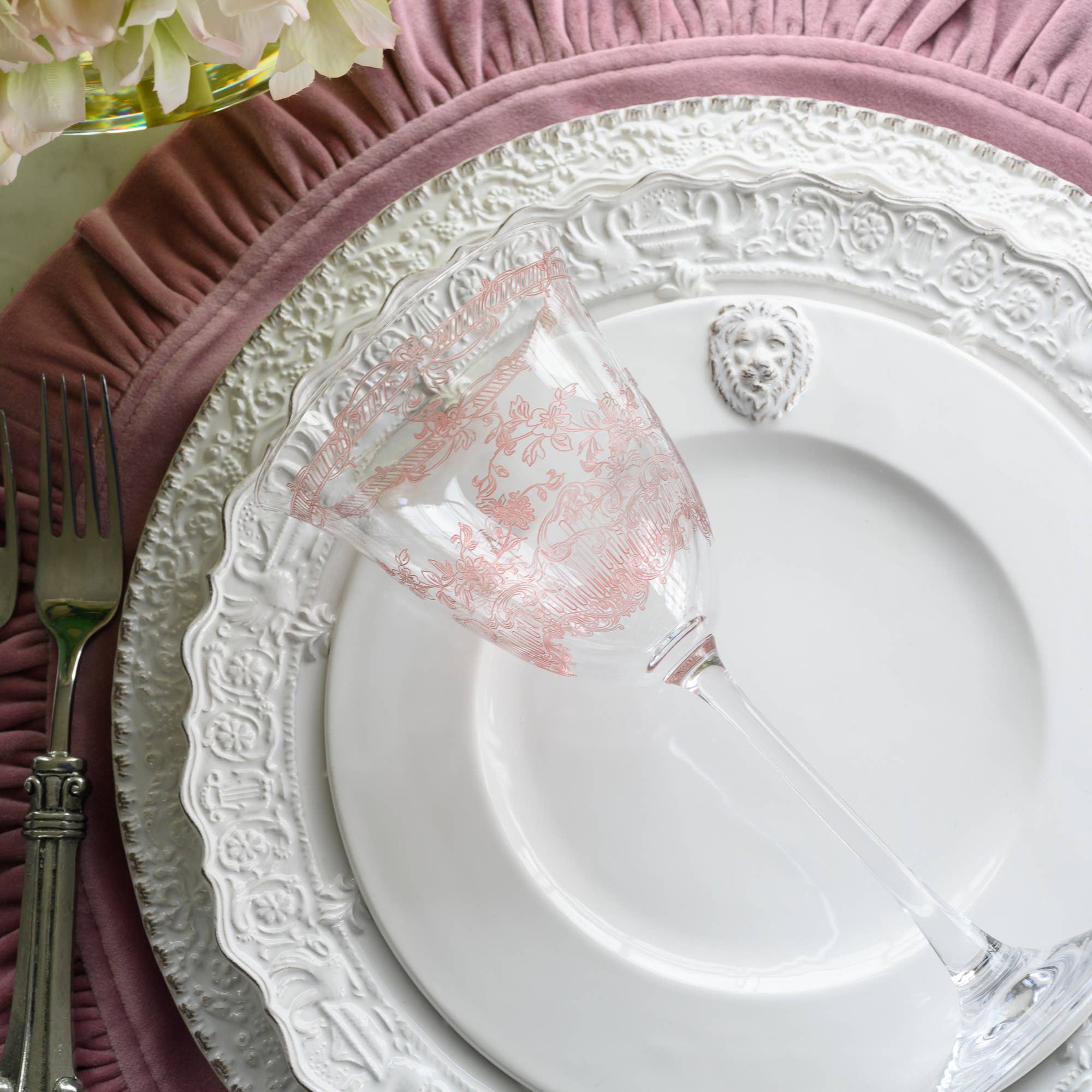 Arte Italica & Crown Linen Designs - Wholesale Wine Glass - Giardino Wine Glass12