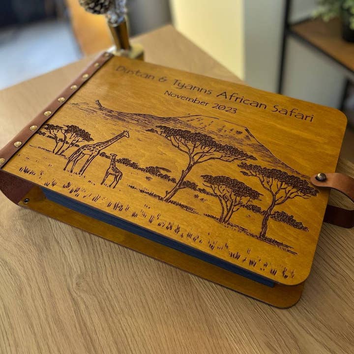 Álbum de Fotos Safari Extra Grande, Libro de Aventuras en África XXL para venta al por mayor de Cherish Deal