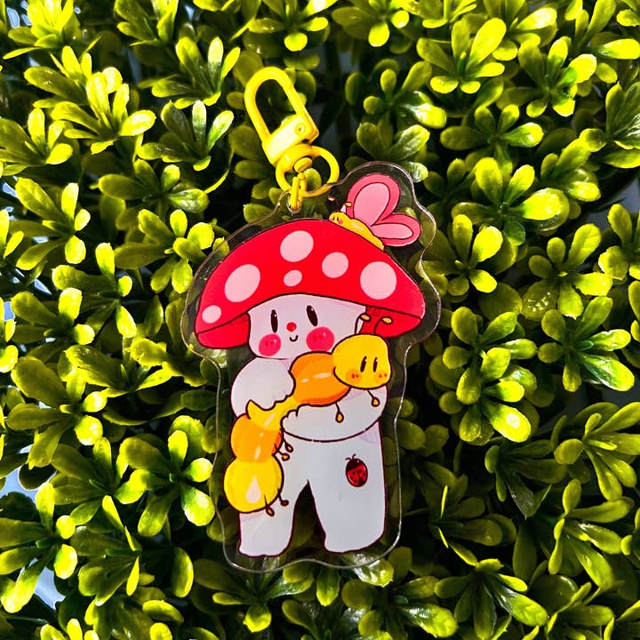 Mar De Luna Arts Co - Wholesale Sleutelhanger - Kinderen - Marshall Caterpillar sleutelhanger1