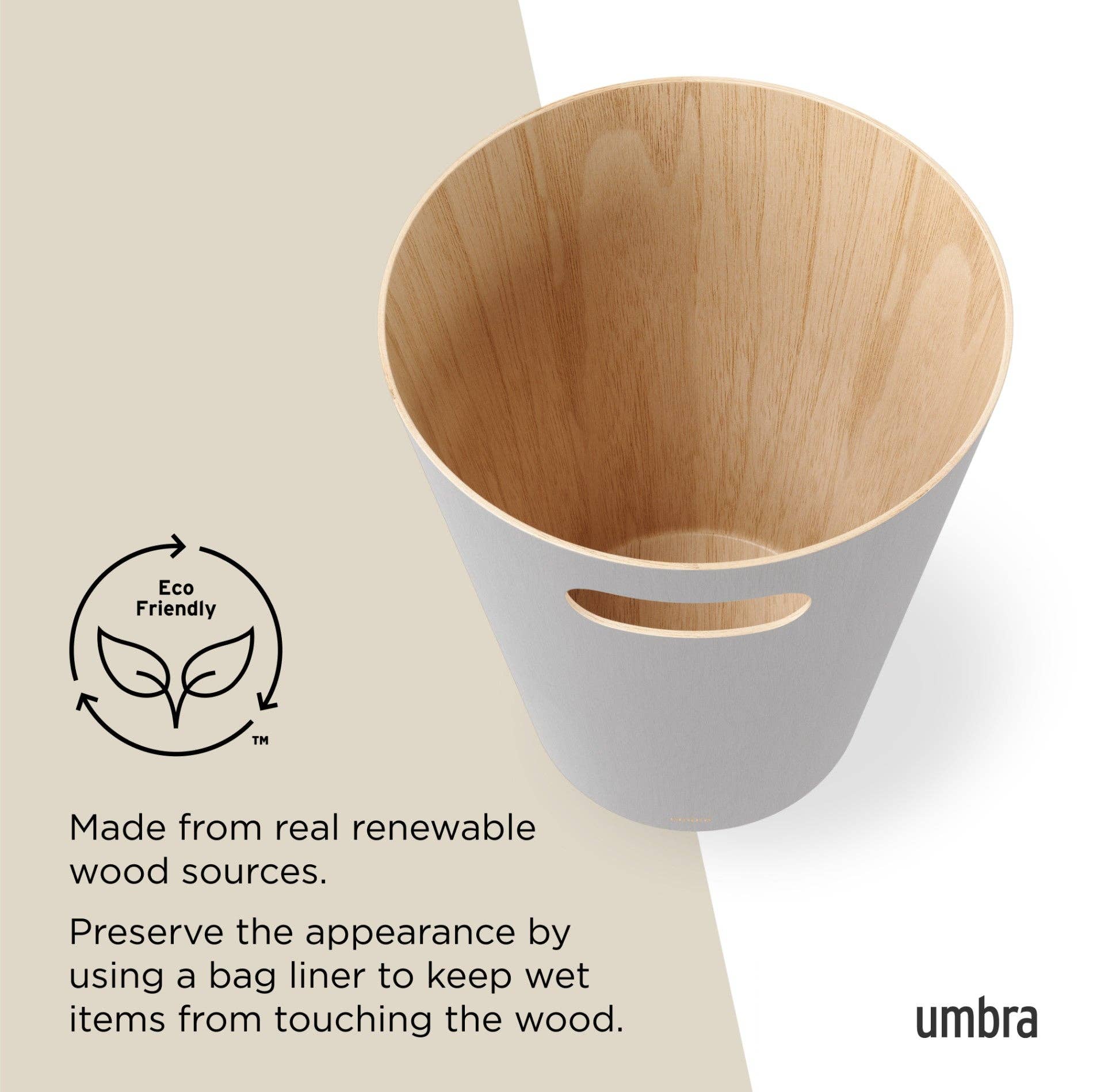 Umbra (CAN) - Wholesale Trashcan/Trash Bin - Woodrow Trash Can39