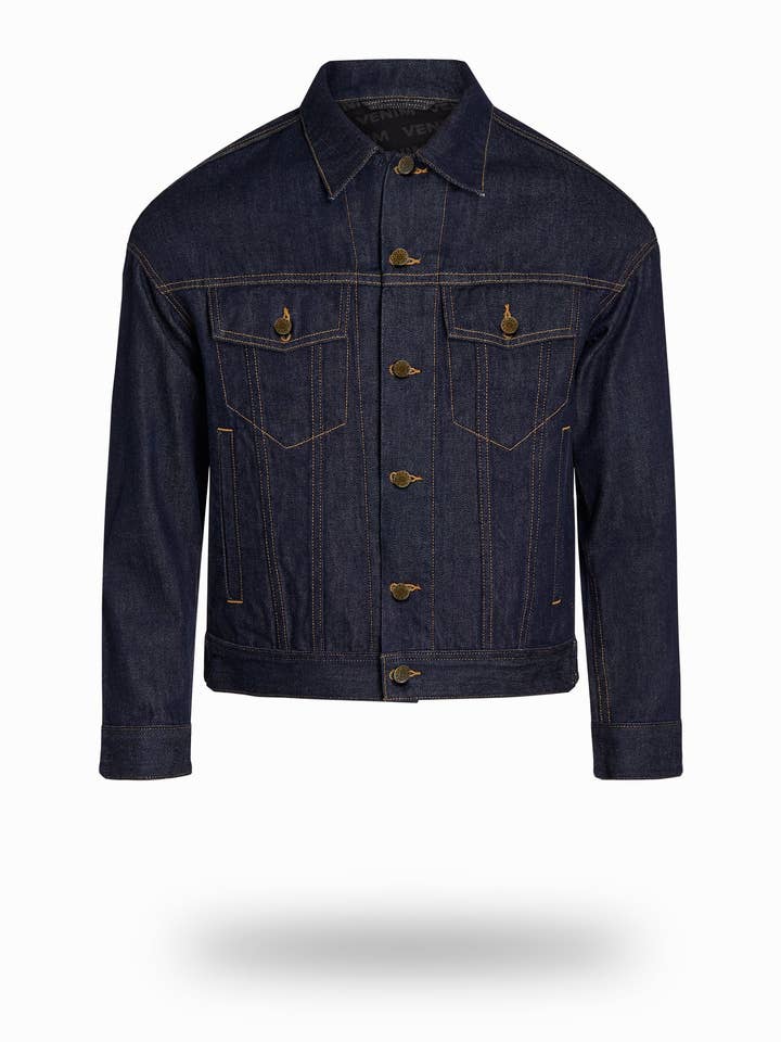 Shorter Indigo Denim Jacket for wholesale by VENIM