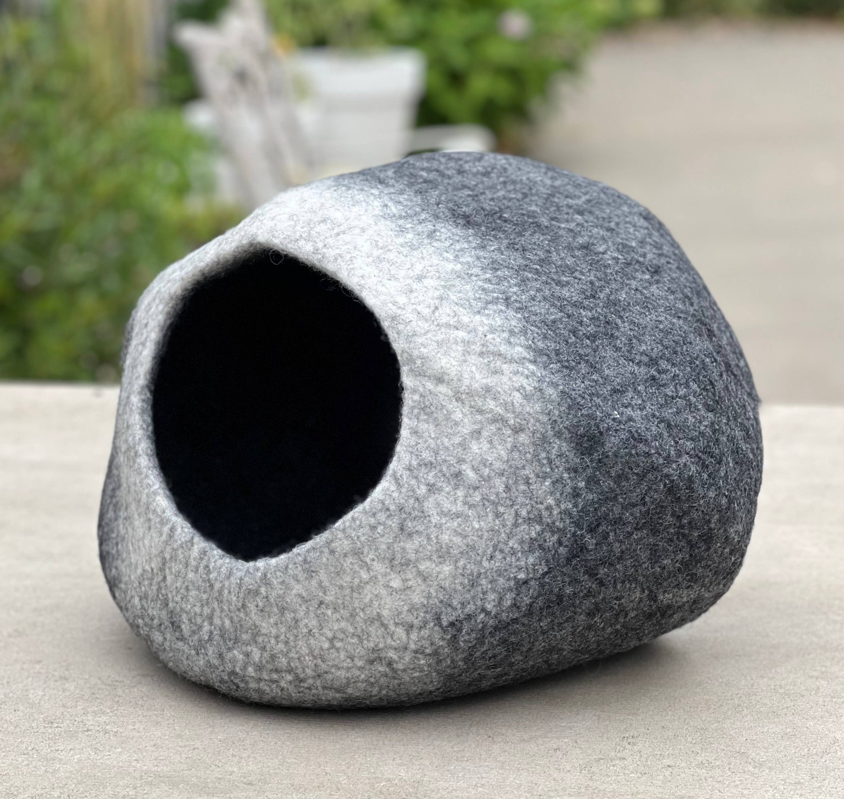 Lungta Imports – casota - Gato e cão por atacado – Caverna para Gatos de Lã Tingida à Mão / Cama e Casa Quente para Gatos34