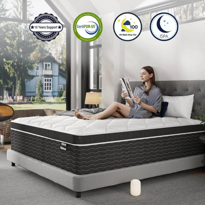 ShipItFurniture - Wholesale Bed - King Size Mattress 12 Inch Gel Memory Foam Deluxe Edition6
