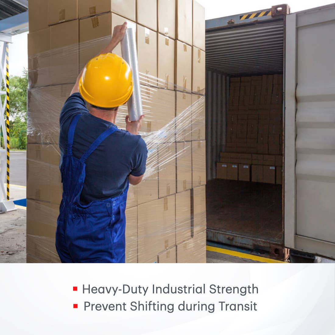 Rocket Direct - Vendita all'ingrosso Rotoli di carta da regalo - Pellicola elastica calibro 80, larghezza 18", 1500 piedi. Lunghezza6