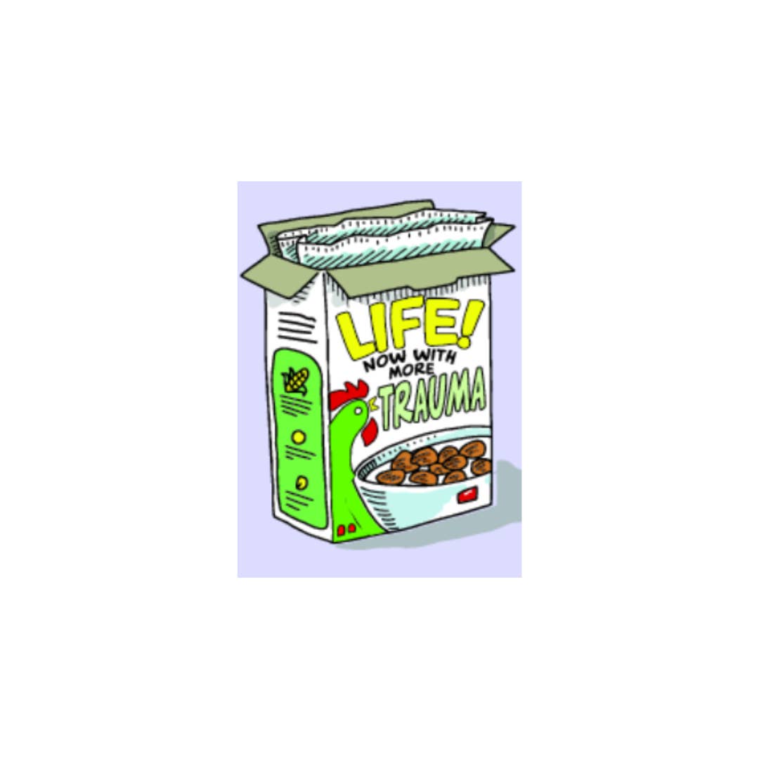 Kalan - Wholesale Magnet - Life! Now with more trauma Jumbo Magnet