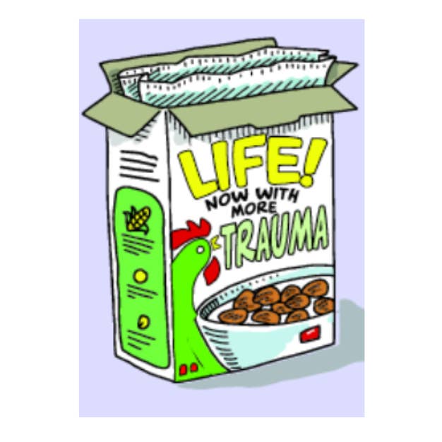 Kalan - Wholesale Magnet - Life! Now with more trauma Jumbo Magnet0