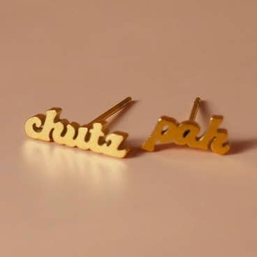 Chutz Pah Studs for wholesale by Mamaleh Jewelry