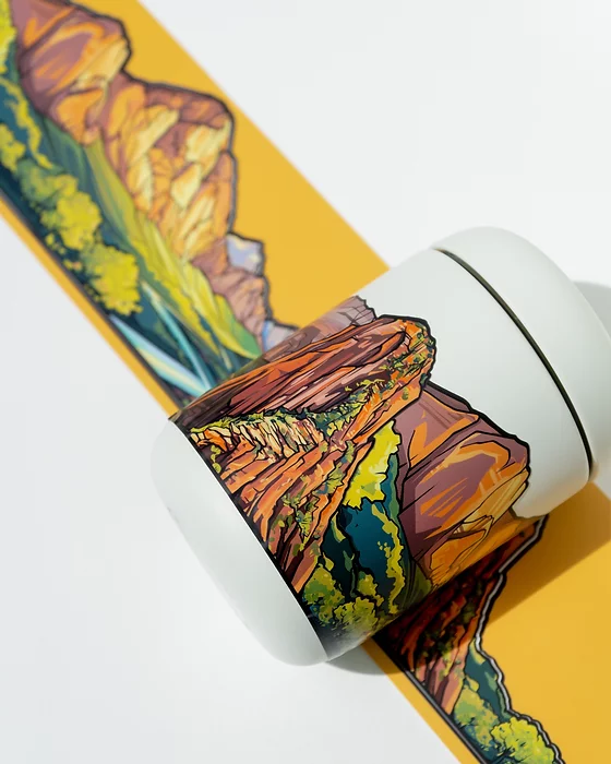 Hydrascape Stickers - Wholesale Sticker - Zion National Park Infinity Sticker5