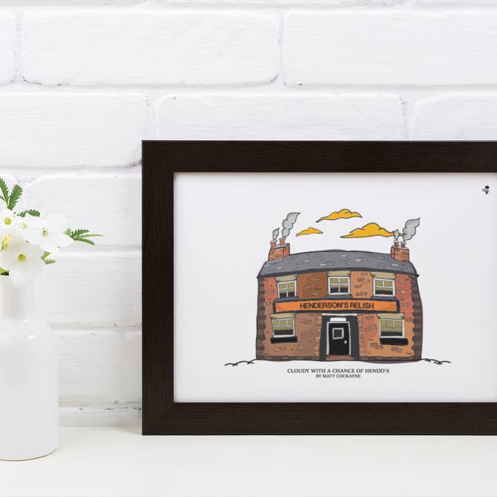 Molnigt med en chans till Hendo för wholesale av Matt Cockayne Illustration