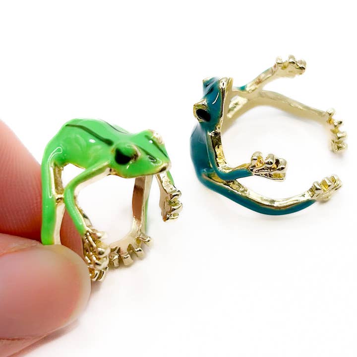 Gifts Amazing! - Wholesale Outdoor Ornament/Decor - Frog Plant Rings