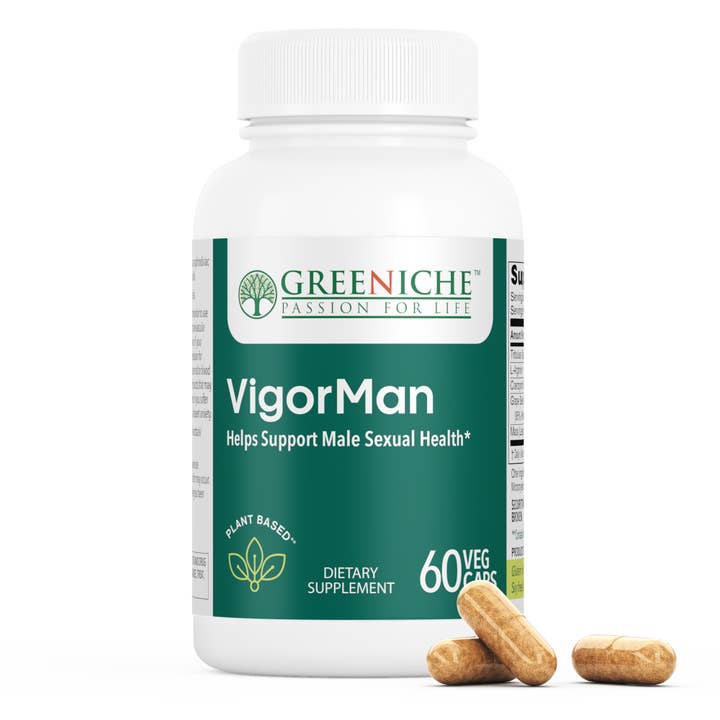 Greeniche Natural Health - Wholesale Oral Supplement/Vitamin - VigorMan Natural Sexual Health Supplement