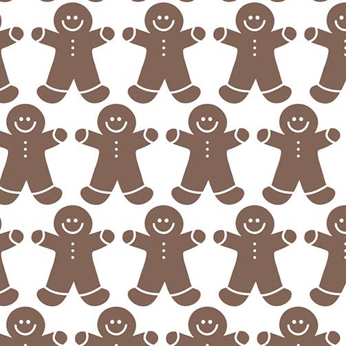 Peperkoek Heren Patroon Cadeaupapier Rol voor wholesale door Sky of Blue Cards