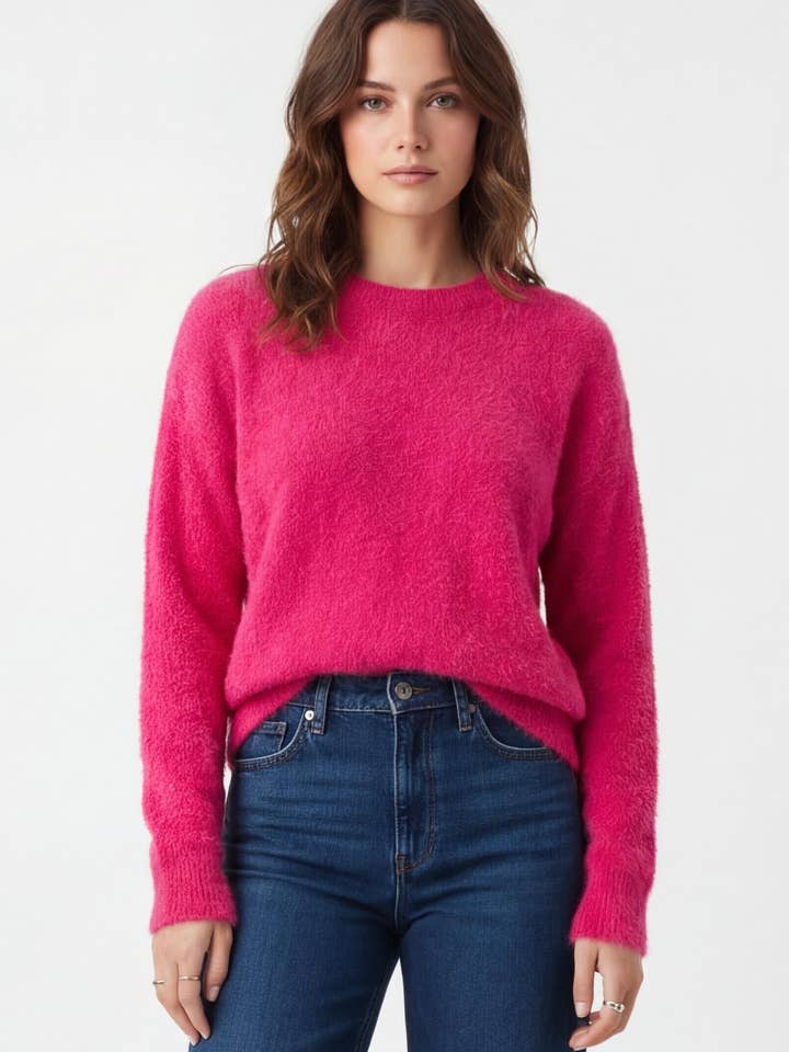 HENRIA - Schmusepullover aus Wolle & recycelten Materialien für den Großhandel von Andy & Lucy