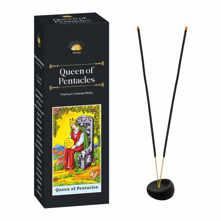 Queen Of Pentacles hexa incense sticks (pack of 6) for wholesale by Vrinda